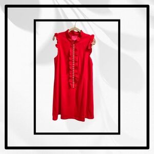 Lilly Pulitzer Red Shift Dress